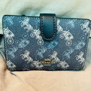 Authentic Coach small wallet. Like-new condition.